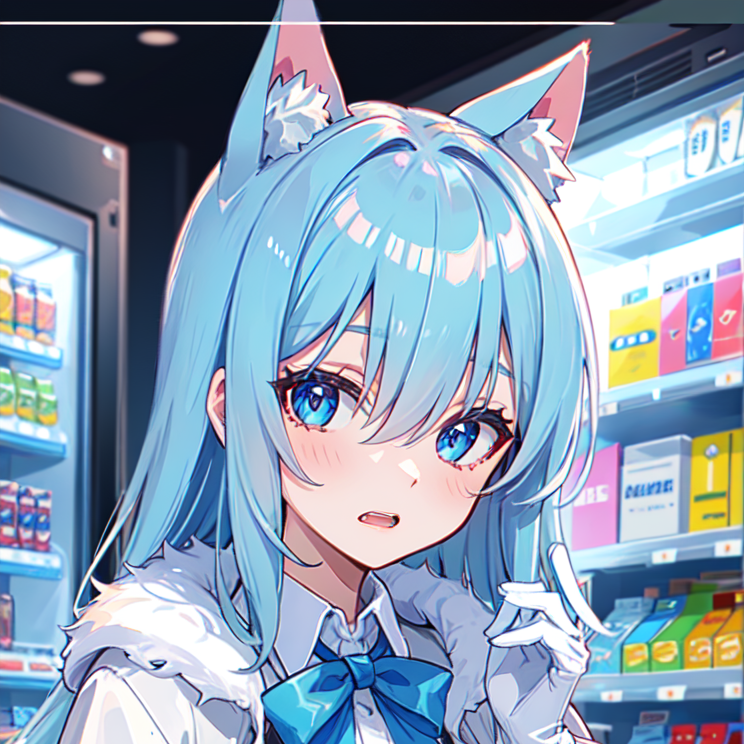 ダイヤの猫耳